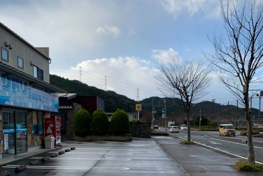 吉井整骨院より西側を見た写真
